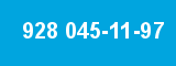 928 045-11-97 928 045-11-97
